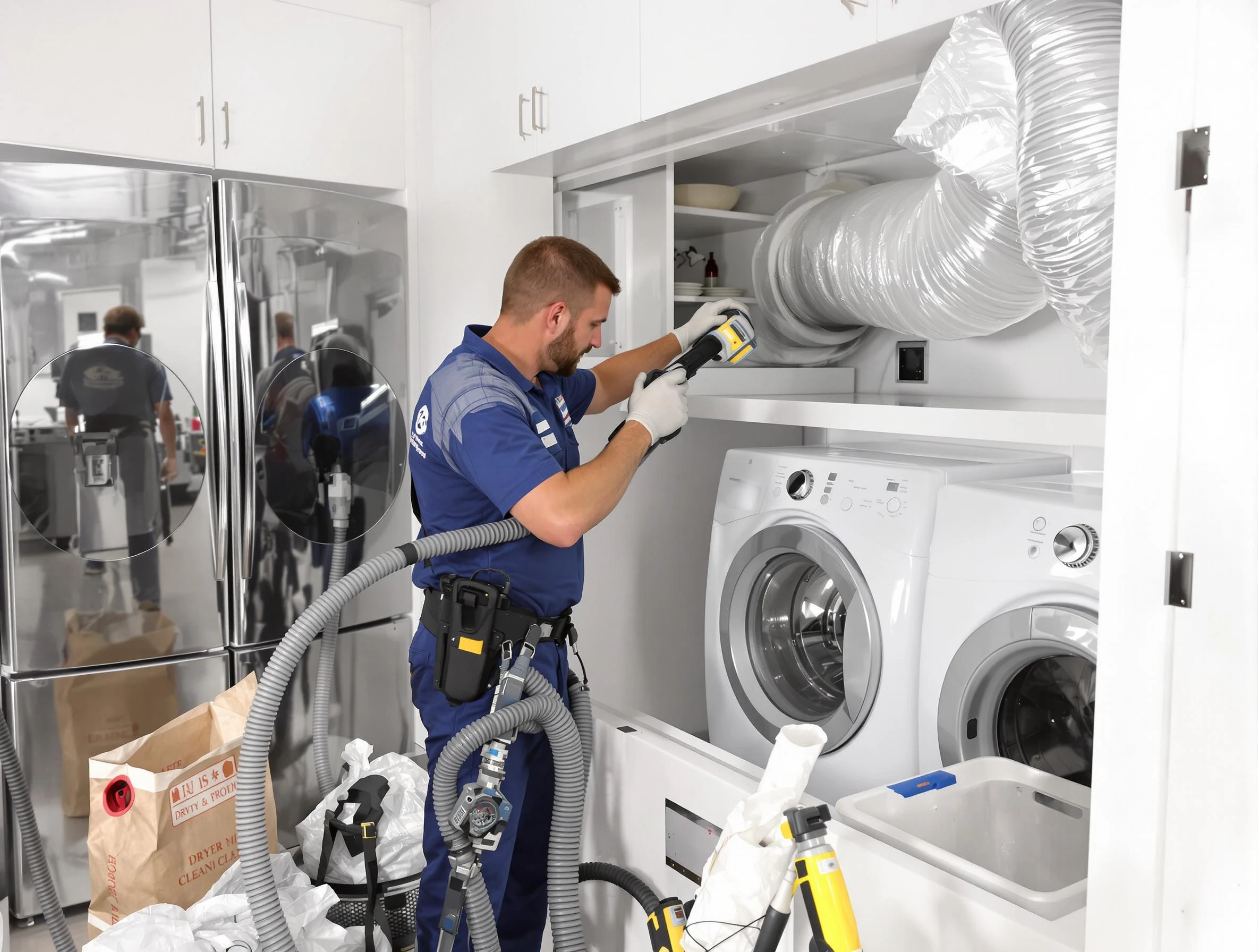 Professional duct cleaning by East Highland Park Dryer Vent Cleaning in East Highland Park
