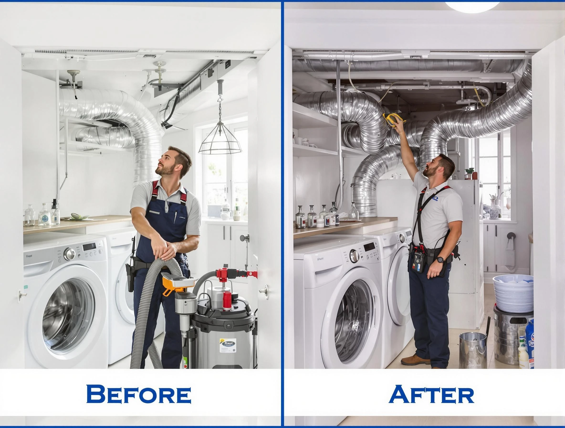 Expert gas dryer vent cleaning by East Highland Park Dryer Vent Cleaning in East Highland Park